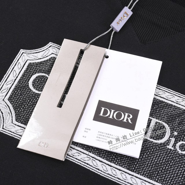Dior專櫃迪奧2023FW新款刺繡衛衣 男女同款 tzy2948